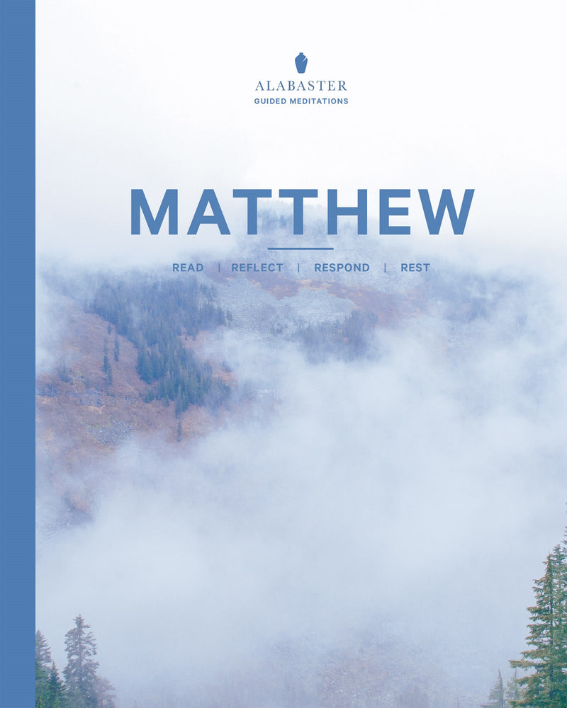 Matthew (Alabaster Guided Meditations)-NLT-Softcover