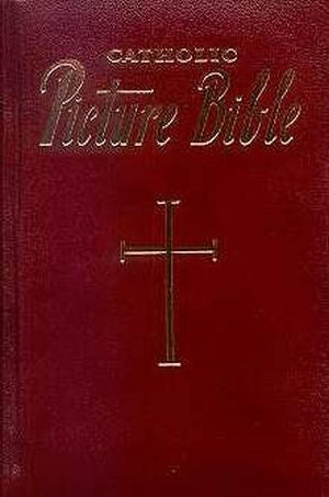 New Catholic Picture Bible-Burgundy Hardcover