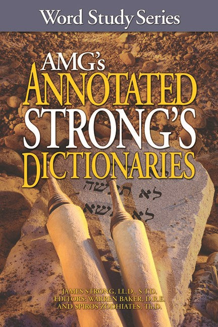 AMG Annotated Strong's Dictionaries