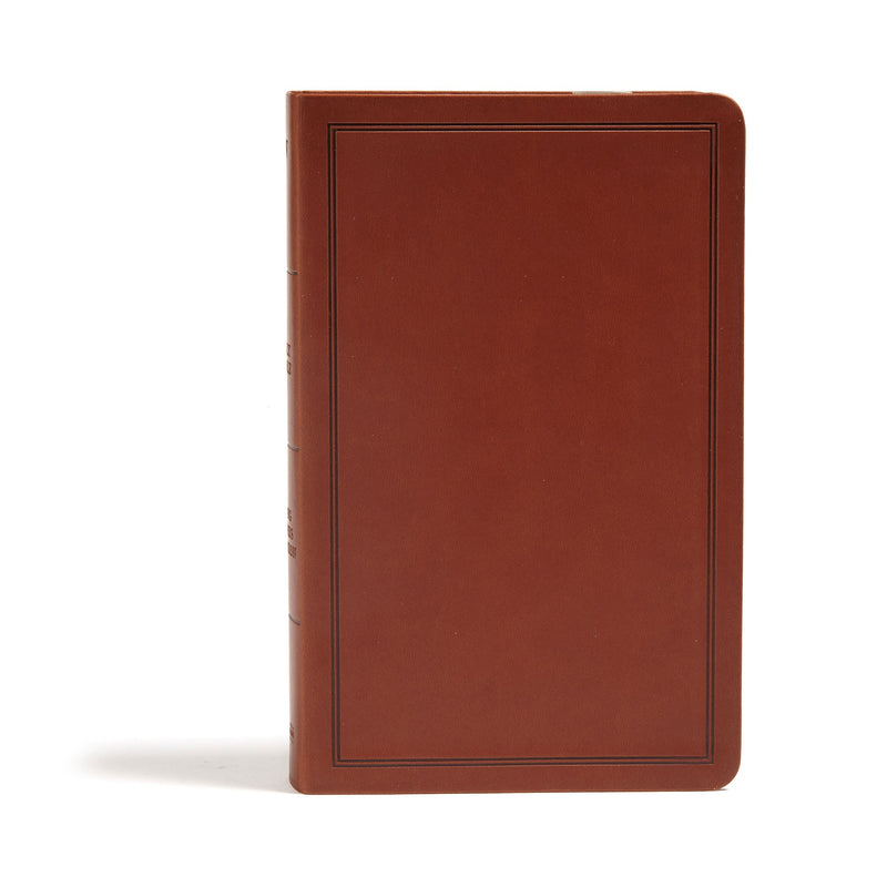 KJV Deluxe Gift Bible-Brown LeatherTouch