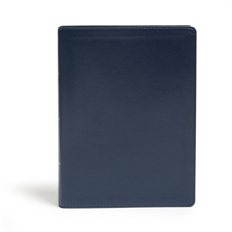 KJV Study Bible (Full-Color)-Navy LeatherTouch