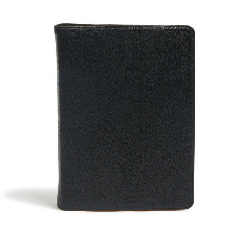 KJV Study Bible (Full-Color)-Black Premium Leather Indexed