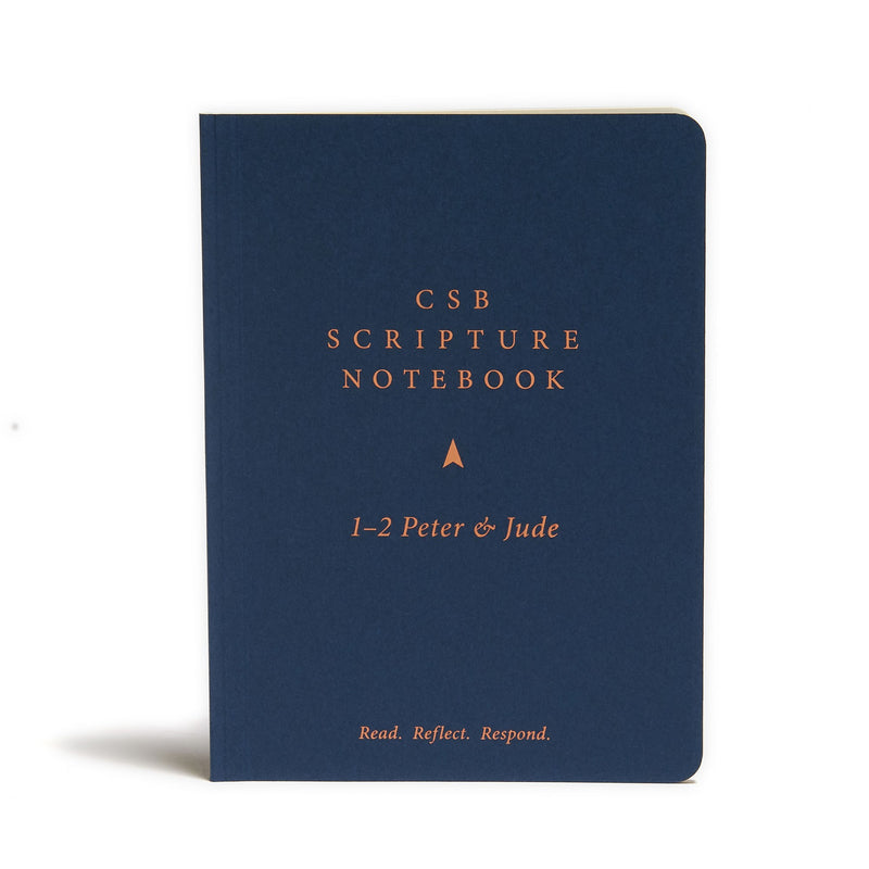 CSB Scripture Notebook: 1-2 Peter And Jude-Softcover