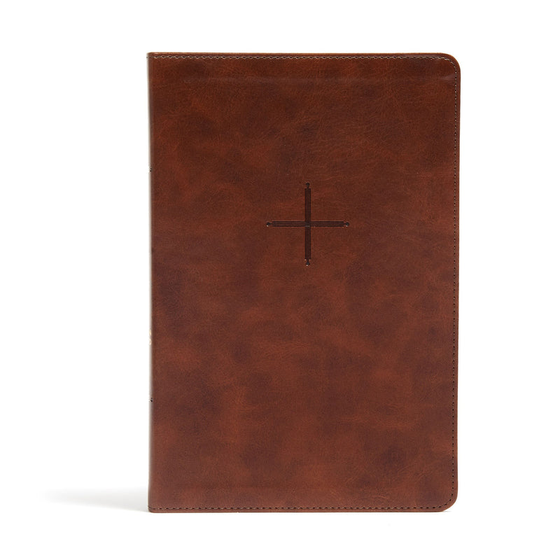 CSB Every Day With Jesus Daily Bible-Brown LeatherTouch