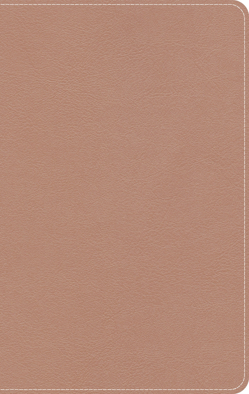 CSB On-The-Go Bible/Personal Size-Rose Gold LeatherTouch