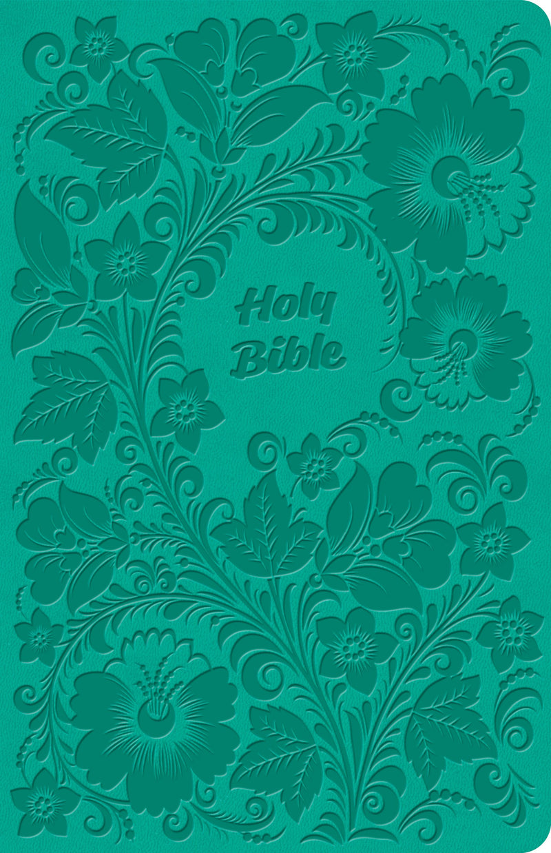 CSB Thinline Bible (Value Edition)-Teal LeatherTouch