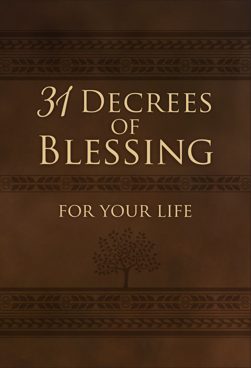 31 Decrees Of Blessing For Your Life-Faux Leather