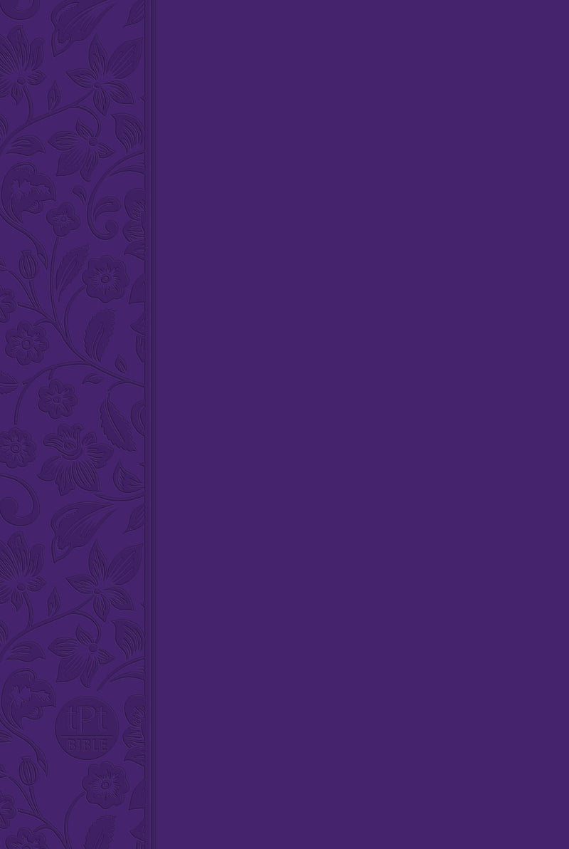 The Passion Translation New Testament w/Psalms  Proverbs & Song Of Songs (2020 Edition)-Violet Imitation Leather 