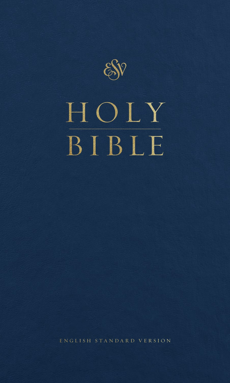 ESV Pew Bible-Blue Hardcover