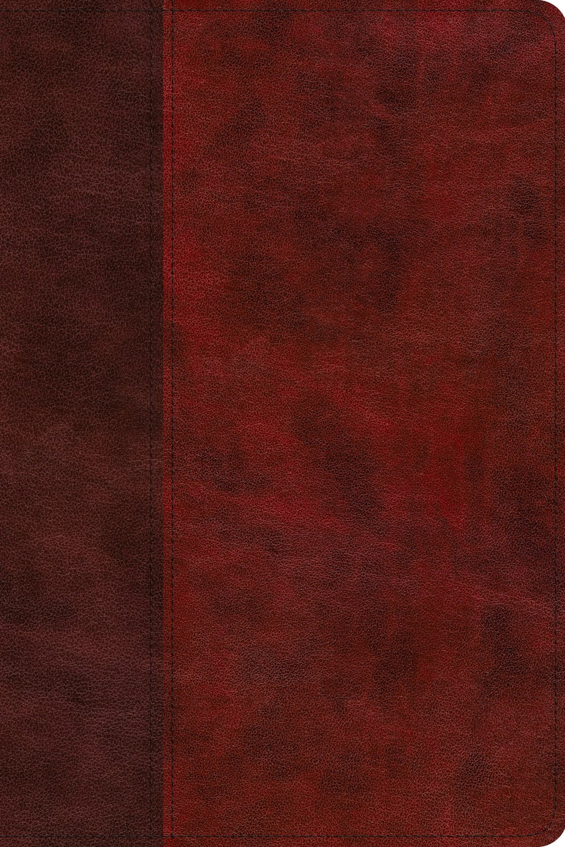 ESV Gospel Transformation Study Bible-Burgundy/Red Timeless Design TruTone