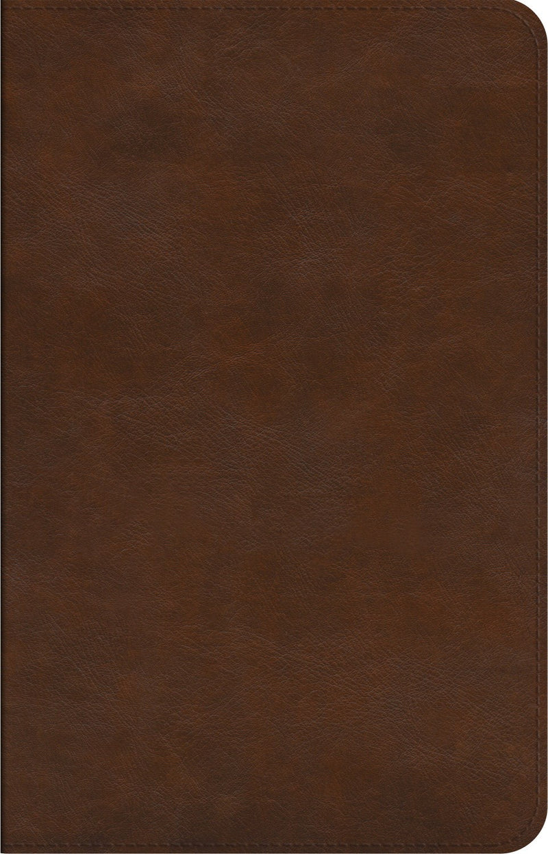 ESV Concise Study Bible-Brown TruTone