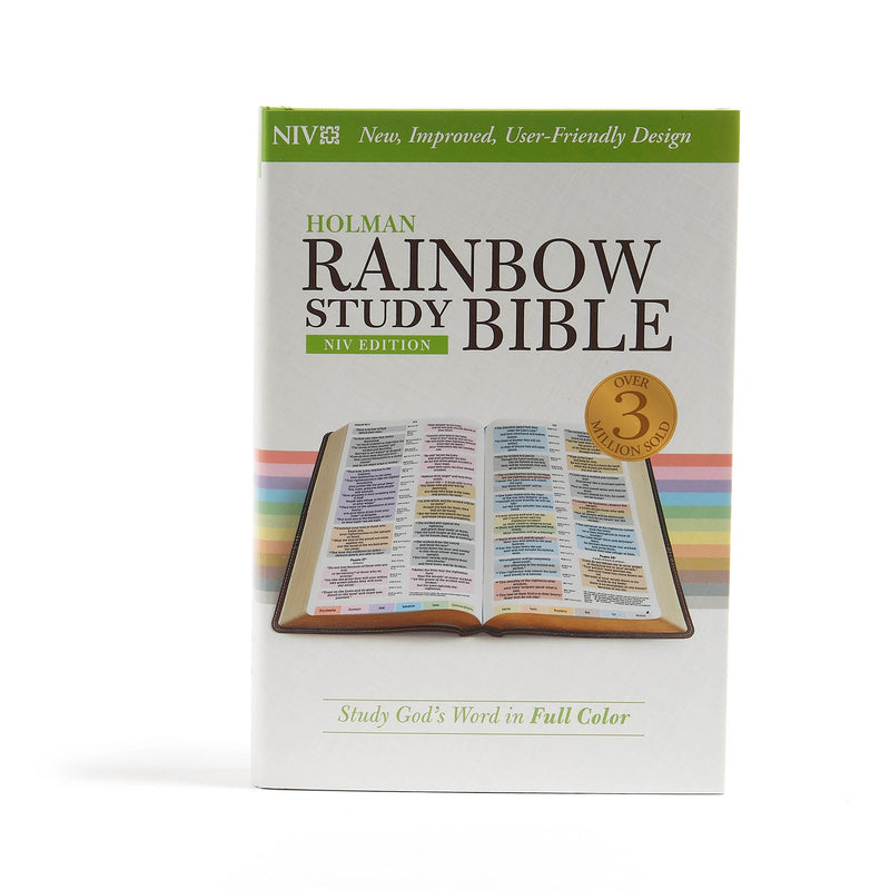 NIV Holman Rainbow Study Bible-Hardcover Indexed