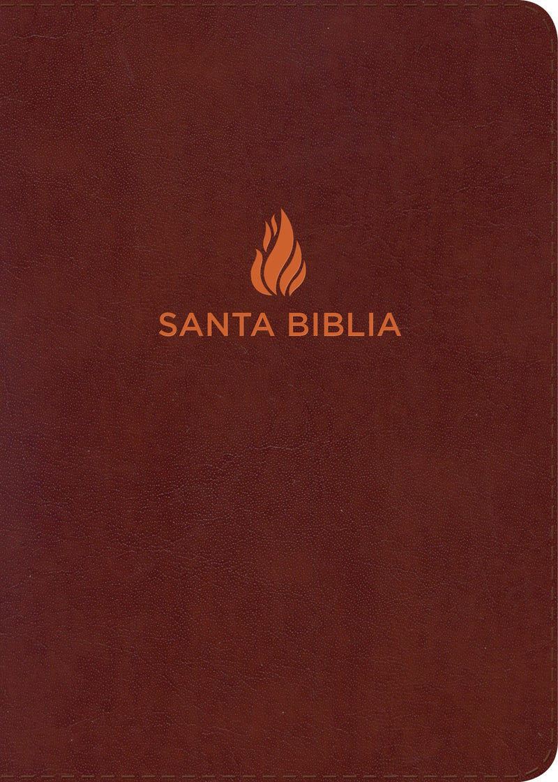 Span-RVR 1960 Super Giant Print Reference Bible (Biblia Letra Super Gigante con Referencias)-Brown Bonded Leather 