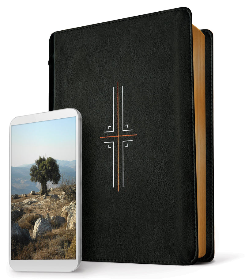 NLT Filament Bible-Black LeatherLike