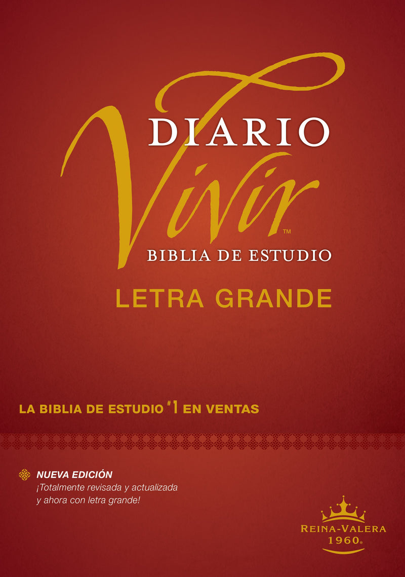 Span-RVR 1960 Life Application Study Bible/Large Print (Biblia de Estudio del Diario Vivir  Grande)-Hardcover Indexed