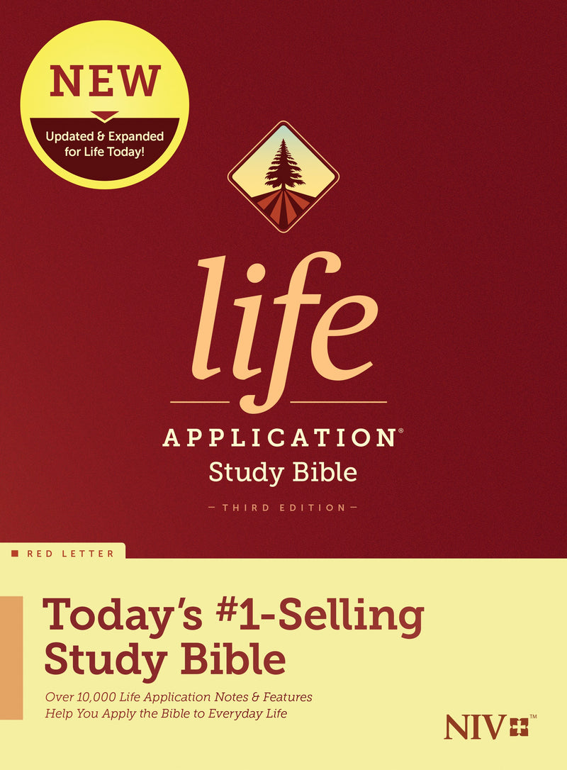 NIV Life Application Study Bible (Third Edition) (RL)-Hardcover