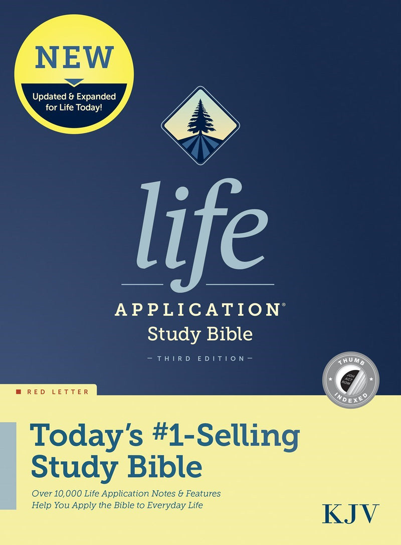 KJV Life Application Study Bible (Third Edition)-RL-Hardcover Indexed