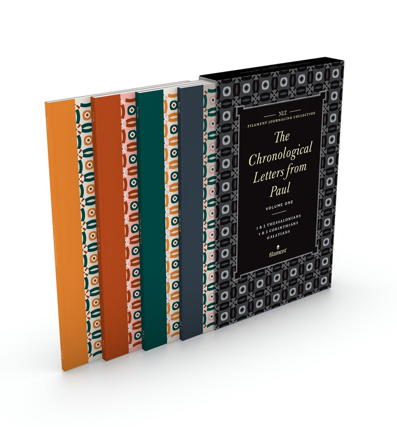 NLT Filament Bible Journal: The Chronological Letters From Paul  Volume 1 Set-Softcover