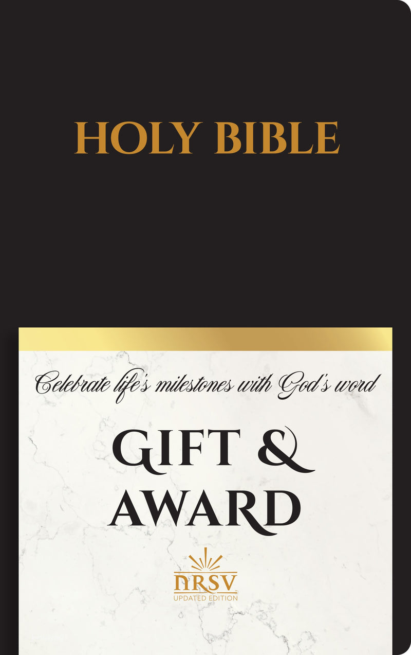 NRSV Updated Edition Gift & Award Bible-Black Imitation Leather