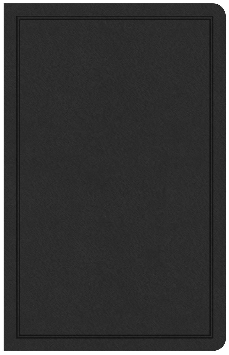 CSB Deluxe Gift Bible-Black LeatherTouch