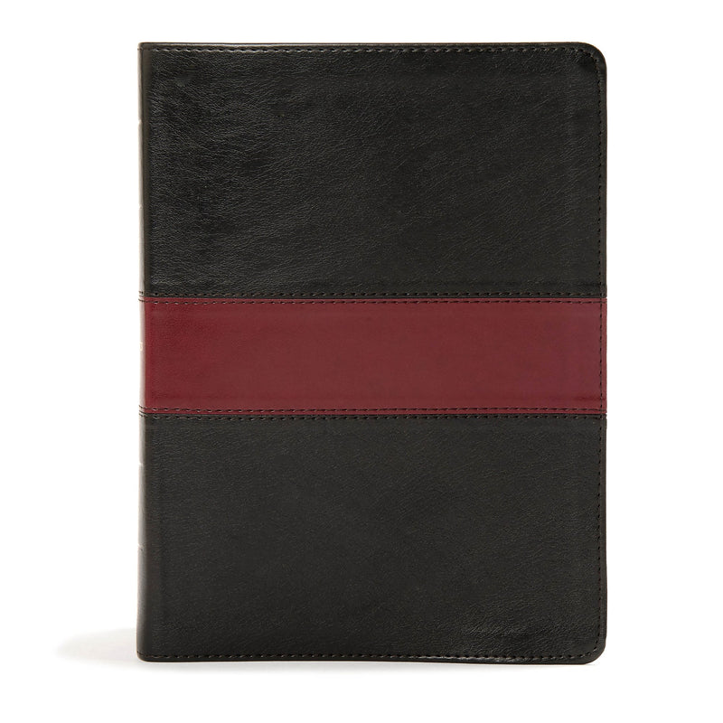 KJV Apologetics Study Bible-Black/Burgundy LeatherTouch