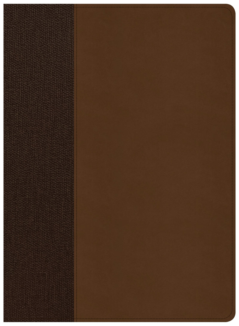 CSB Life Essentials Study Bible-Brown LeatherTouch