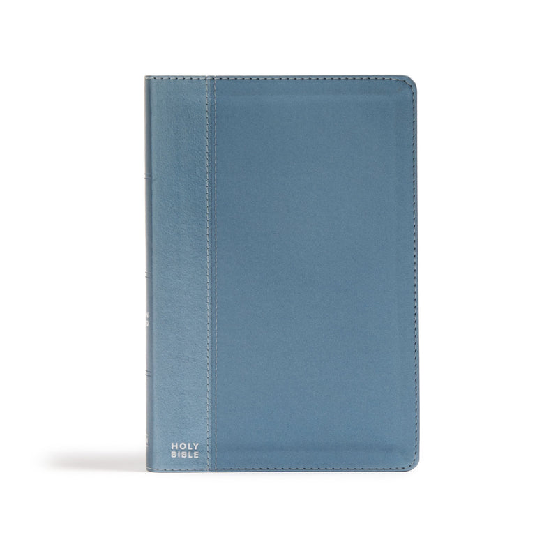 CSB Essential Teen Study Bible-Steel Blue LeatherTouch