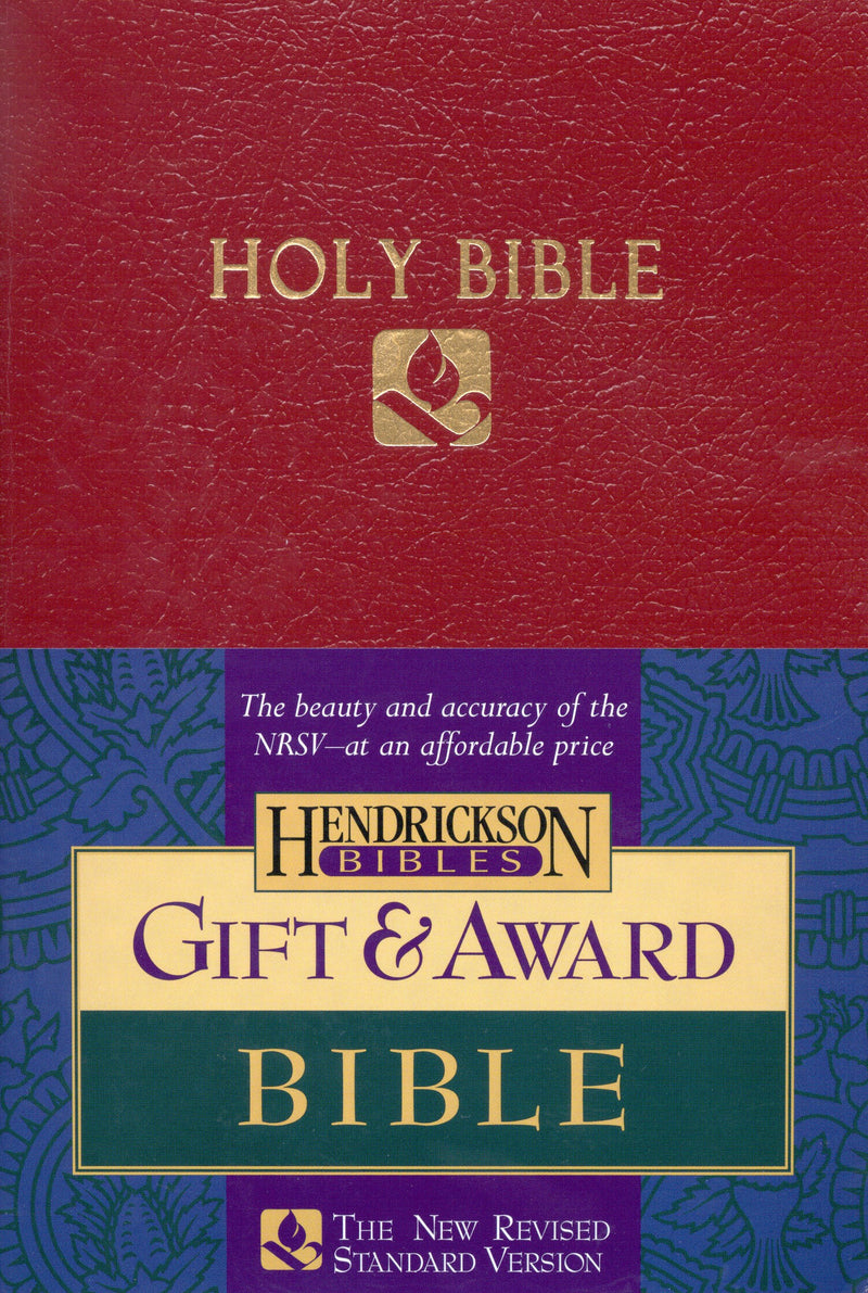 NRSV Gift And Award Bible-Burgundy Imitation Leather