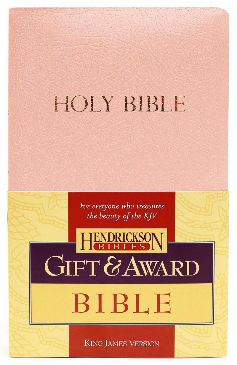 KJV Gift And Award Bible-Pink Flexisoft