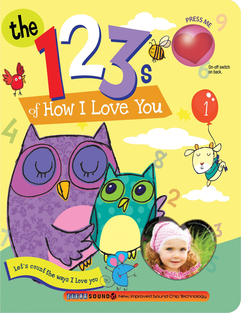 123s Of How I Love You (KidzSize ClearSound Books)