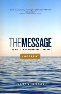 The Message Outreach Bible/Large Print-Softcover