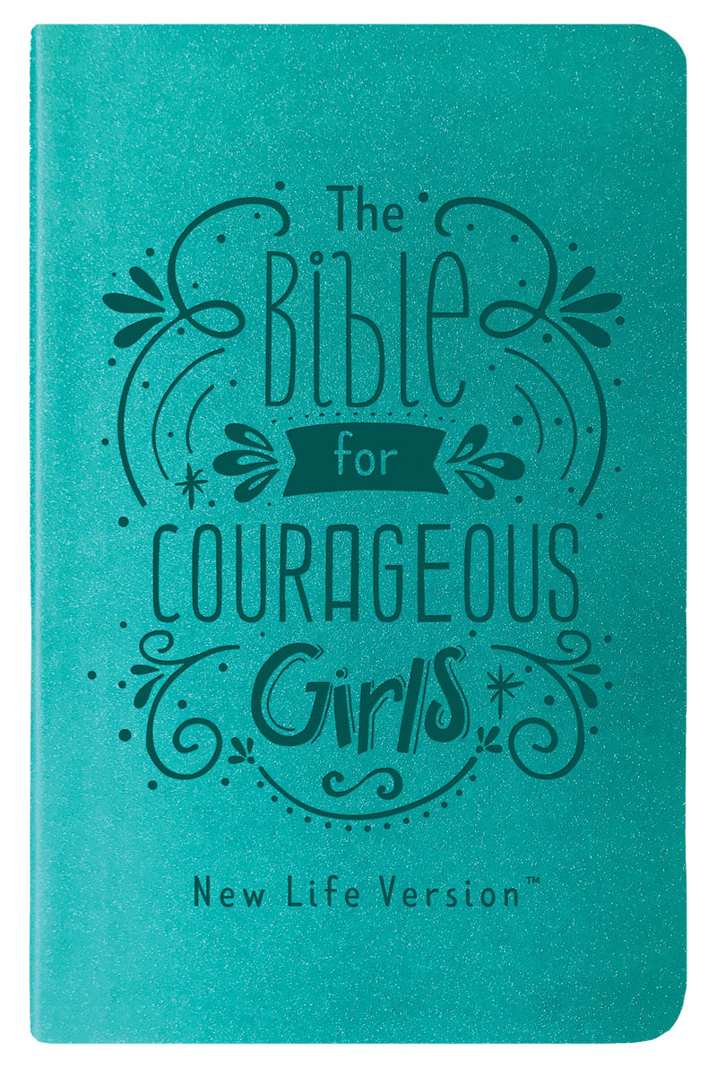 NLV-The Bible For Courageous Girls-Teal DiCarta