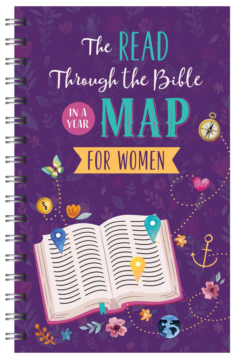 The Read Through The Bible In A Year Map For Women (Faith Maps)