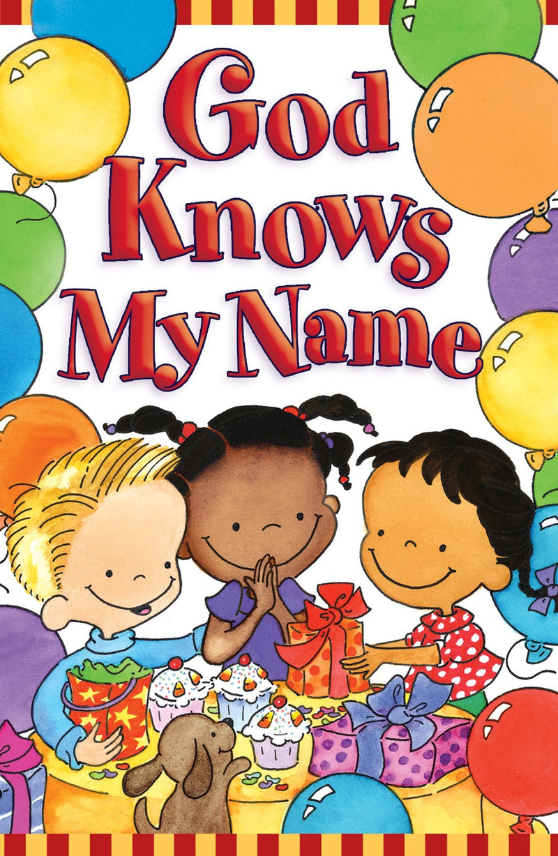 Tract-God Knows My Name (KJV) (Pack Of 25)