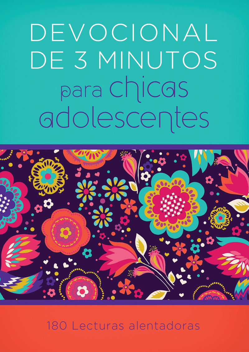 Span-3-Minute Devotions For Teen Girls (Devocional De 3 Minutos Para Ninas Adolescentes)