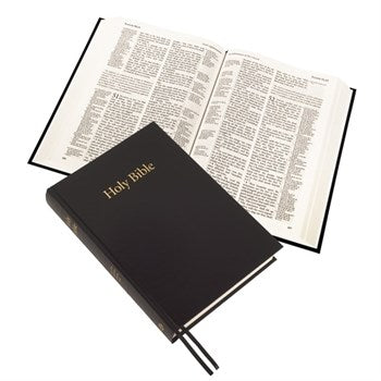 KJV Westminster Reference Bible/Large Print-Black Hardcover (