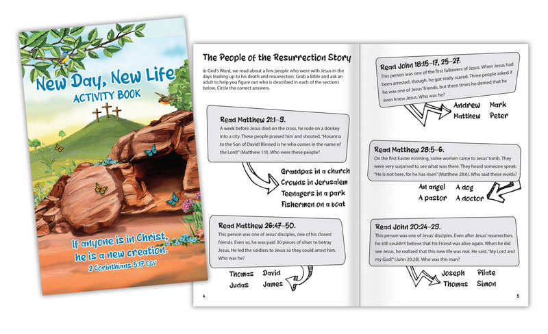 New Day  New Life Activity Book (Ages 7+)